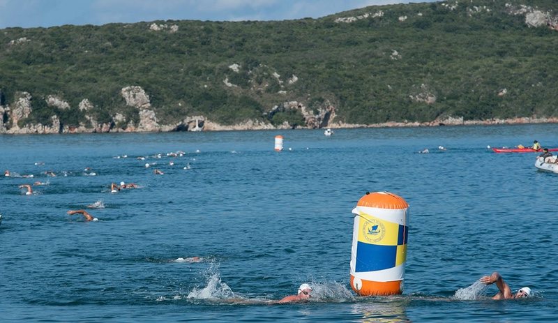 Navarino Challenge swimming - photo by Vangelis Patsialos