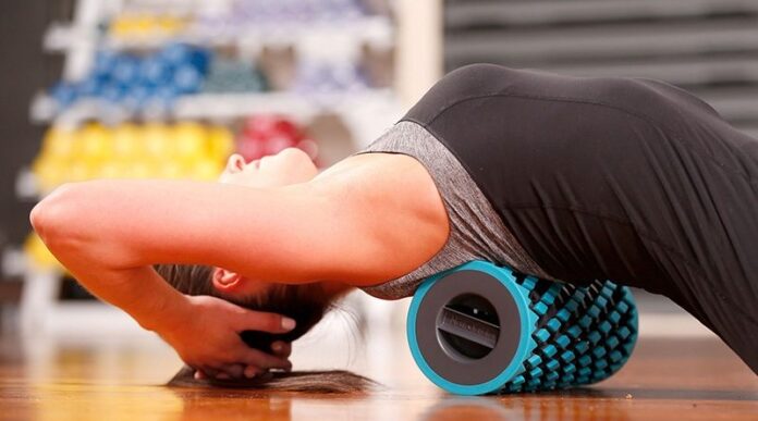 NEOFIT foam roller - Photo by Darrian Traynor