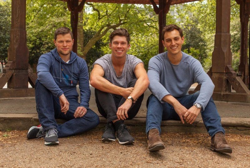 LetsDoThis.com co-founders, from left Neil, Sam and Alex