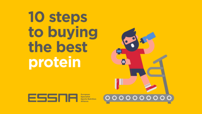 ESSNA - 10 steps to buying the best protein - sports nutrition guide ESSNA - 10 steps to buying the best protein - sports nutrition guide