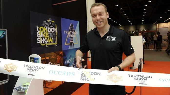 Sir Chris Hoy at London Bike Show