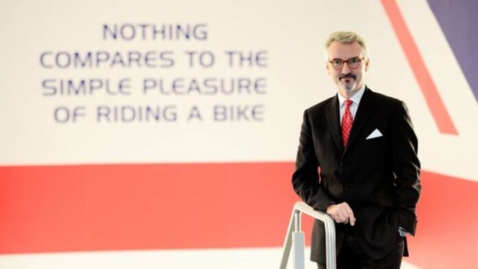 Frank Slevin Chair of British Cycling - photo British Cycling