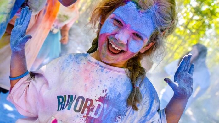 Run or Dye - young athlete Run or Dye - young athlete