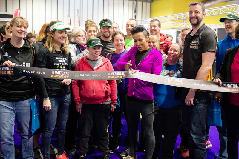The National Running Show_opening with Dame Kelly Holmes