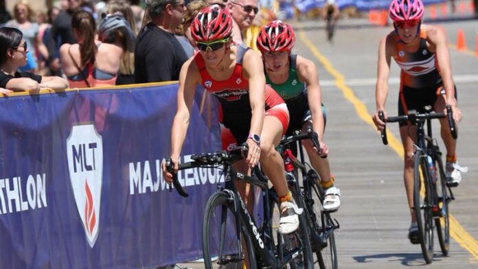 Major League Triathlon racing in Atlantic City
