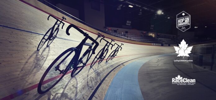 Cycling Canada track cycling banner Cycling Canada track cycling banner