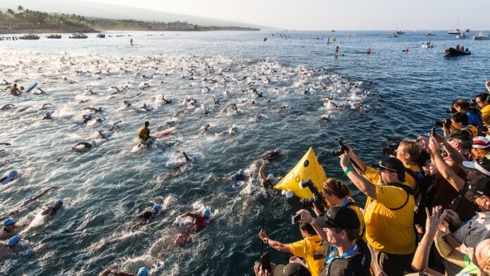 IRONMAN 40 years - swim start - photo IRONMAN IRONMAN 40 years - swim start - photo IRONMAN