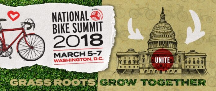 League of America Bicyclists - 2018 National Bike Summit banner League of America Bicyclists - 2018 National Bike Summit banner