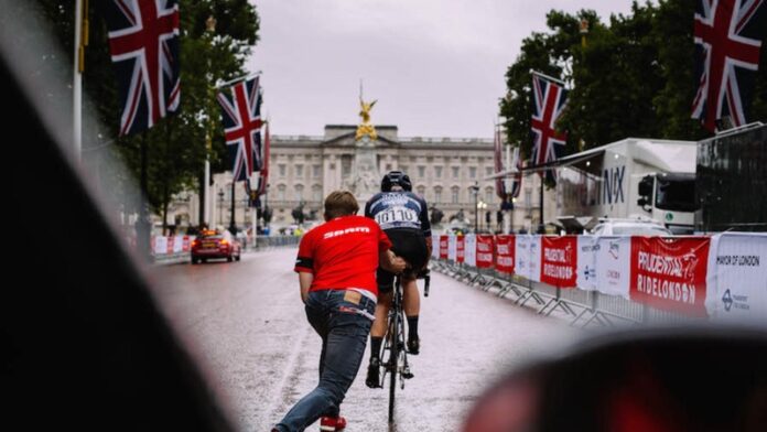 SRAM Neutral Race Support at RideLondon
