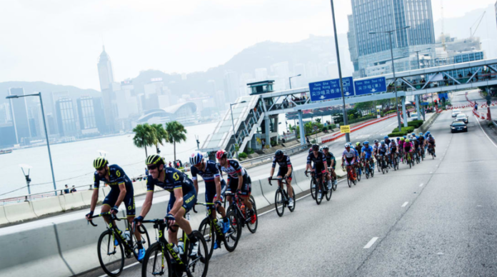 Pro riders in Hong Kong - photo Hammer Series Pro riders in Hong Kong - photo Hammer Series