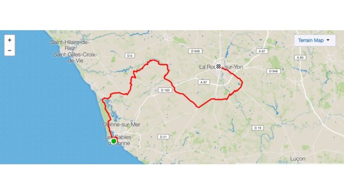 180706_Strava TdF route