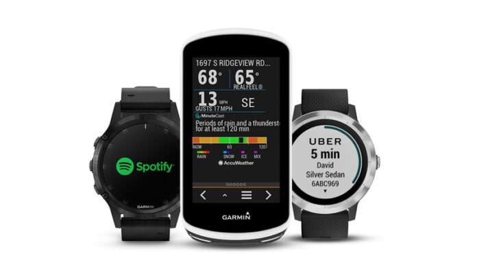 190410_Garmin product range with Connect IQ enabled displays - photo Garmin