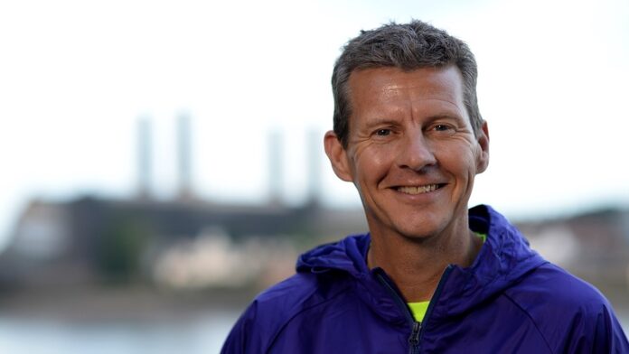 Steve Cram at a Nike Zoom Event