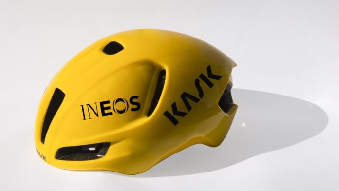 190730_KASK Utopia INEOS Team Yellow helmet