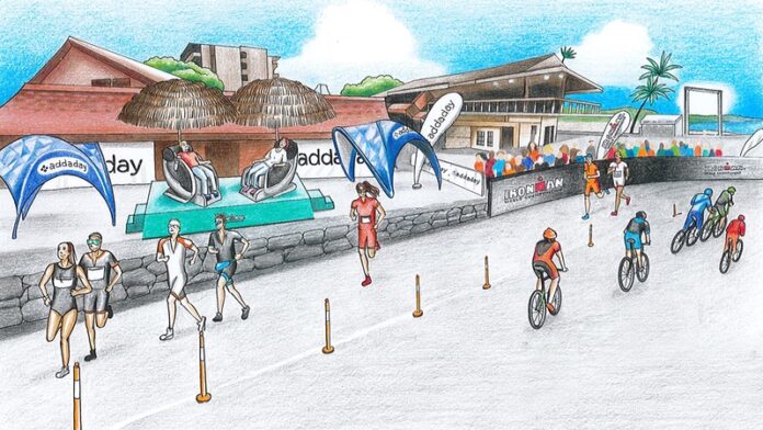 191004_Addaday IRONMAN World Championship activation rendering