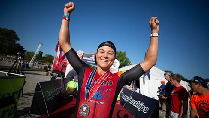 200225_Dani Fischer at USAT Age Group Nationals - photo Archi Trujillo