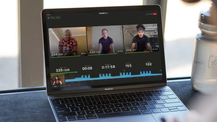 200401_TrainerRoad Group Workouts - laptop