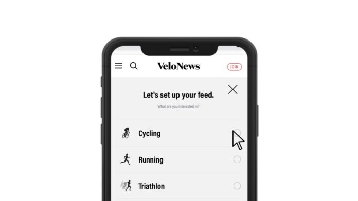 200505_VeloNews new MyFeed feature