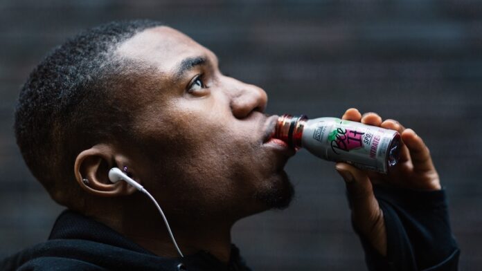 200612_Drinking Beet It Sport shot
