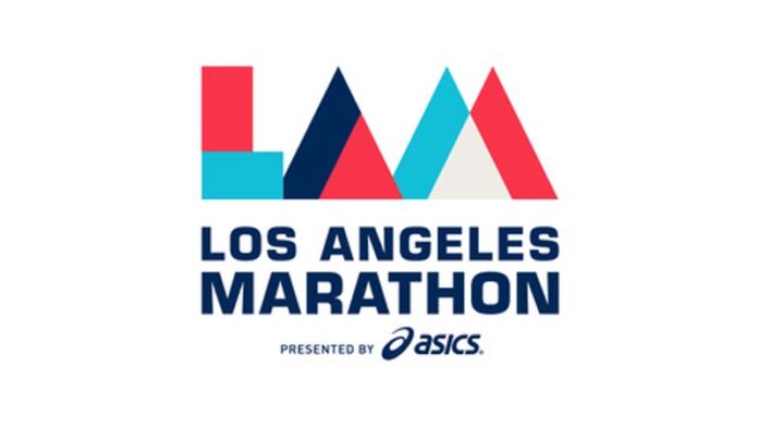 Los Angeles Marathon presented by ASICS logo Los Angeles Marathon presented by ASICS logo