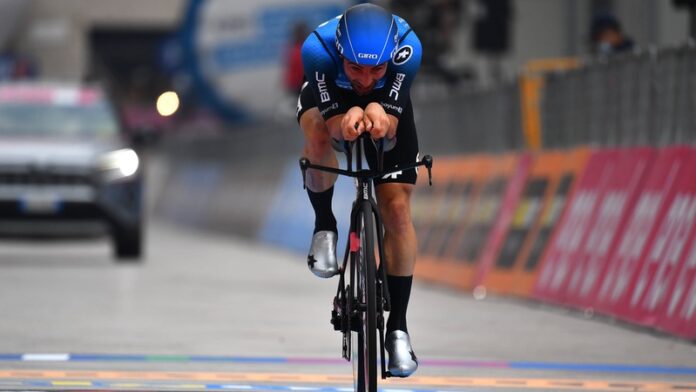 201105_NTT Pro Cycling rider Domencio Pozzovivo at Giro d Italia