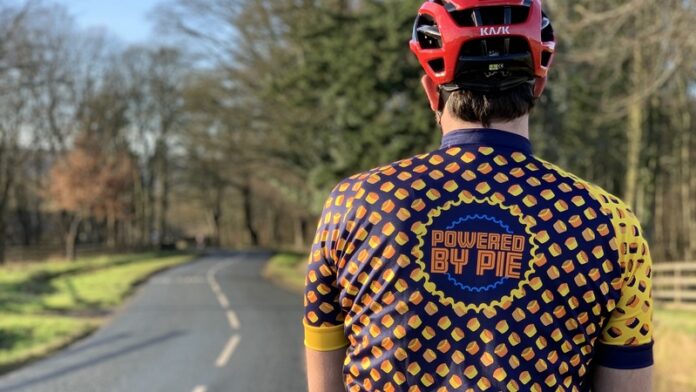 210119_Powered by Pie cycling jersey