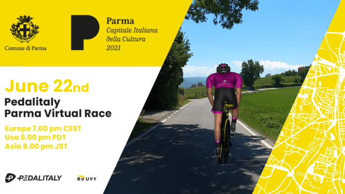 210621_Pedalitaly PARMA Virtual Race visits Emilia-Romagna via ROUVY