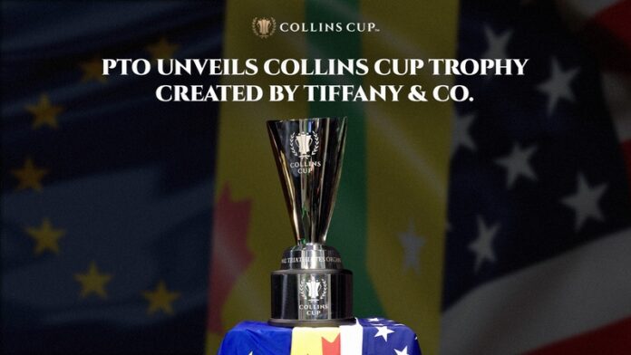 210813_PTO unveils Tiffany produced Collins Cup trophy