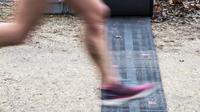 Castricum. Test MyLaps Easymat , 13-01-2019