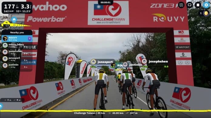 220927_Challenge Family and ROUVY host indoor training camp