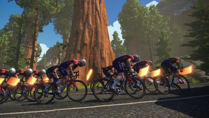 221116_World Tour teams line up for Zwift Pro Training Camp