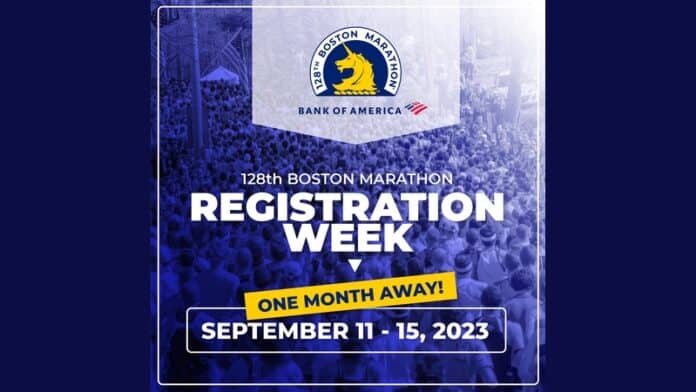 230814_128th Boston Marathon - registration week