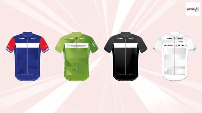 230818_Le Col leader jerseys for Tour of Britain 2023 revealed
