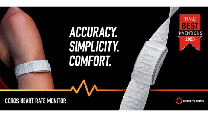 231024_COROS Heart Rate Monitor recognized as TIME Best Invention for 2023