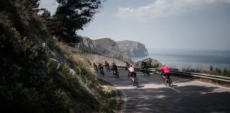 Rigoberto Urán named rider #312 for Mallorca 312 in 2027 Mallorca 312 sea views - image credit the adventure bakery
