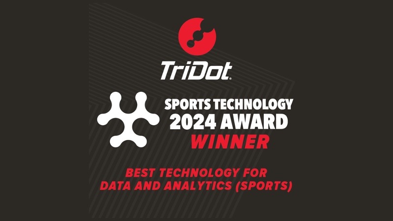 TriDot wins top honors in Data and Analytics technology at Sports Technology Awards
