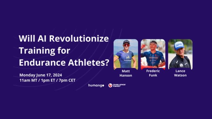 Humango AI coaching webinar with Matt Hanson, Frederic Funk, and Lance Watson