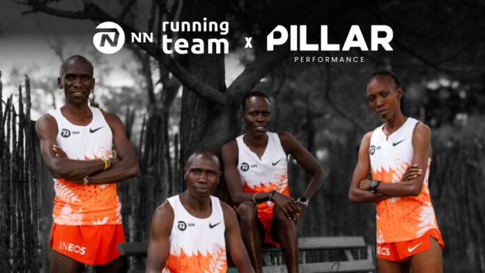 Eluid Kipchoge led NN Running Team partners with PILLAR Performance