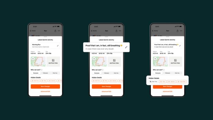 Strava Quick Edit