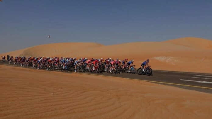 UAE Tour riders