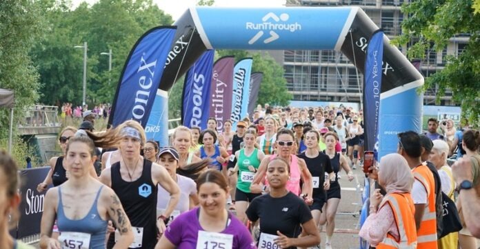 Womens Run Series, supported by RunThrough
