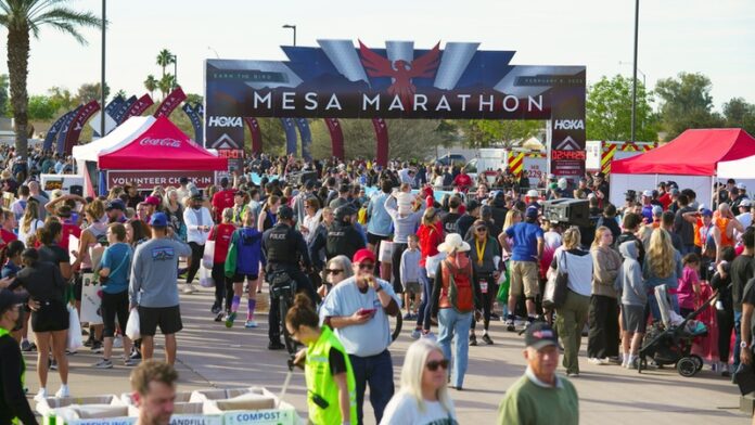 Advanced timing and AI-generated race recaps at 2025 Mesa Marathon