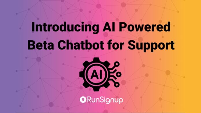 RunSignup brings in beta AI chatbot for customer support