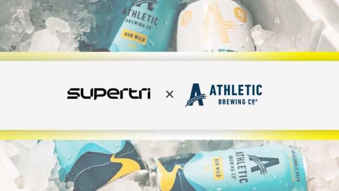 Supertri in multi-year sponsorship with Athletic Brewing Company