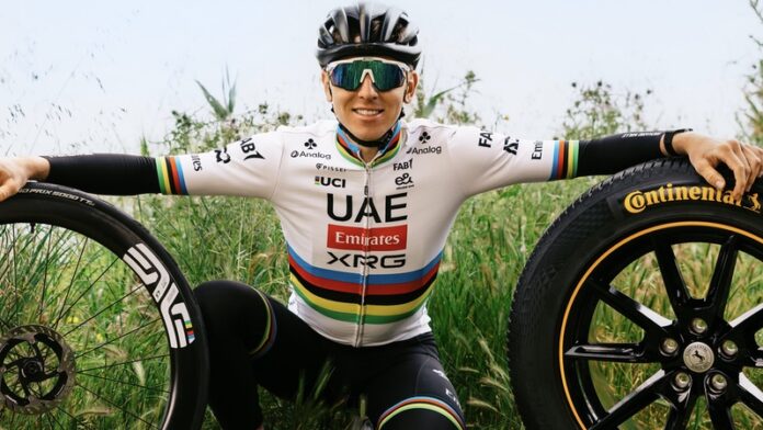 Tadej Pogačar becomes global brand ambassador for Continental
