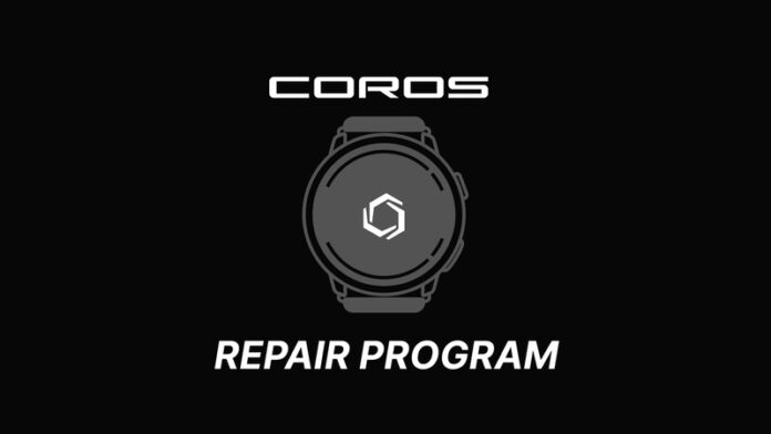 COROS Repair Program