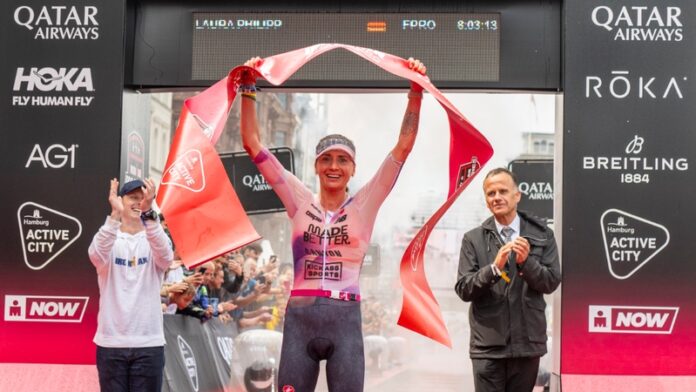 Laura Philipp breaks IRONMAN World Record in Hamburg