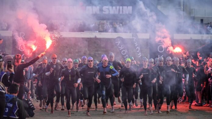 IRONMAN 70.3 Les Sables d Olonne – Vendee - swim - image credit - Bartlomiej Zborowski, Getty Images for IRONMAN