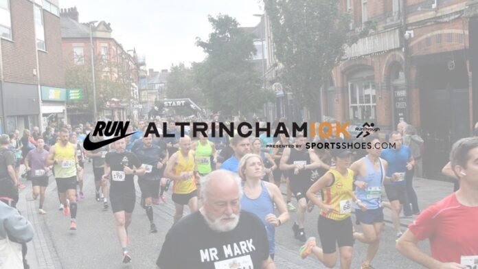 Nike and SportsShoes.com as lead sponsors of 2025 Altrincham 10k