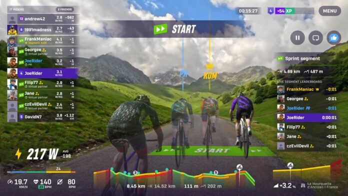 ROUVY adds interactive segments